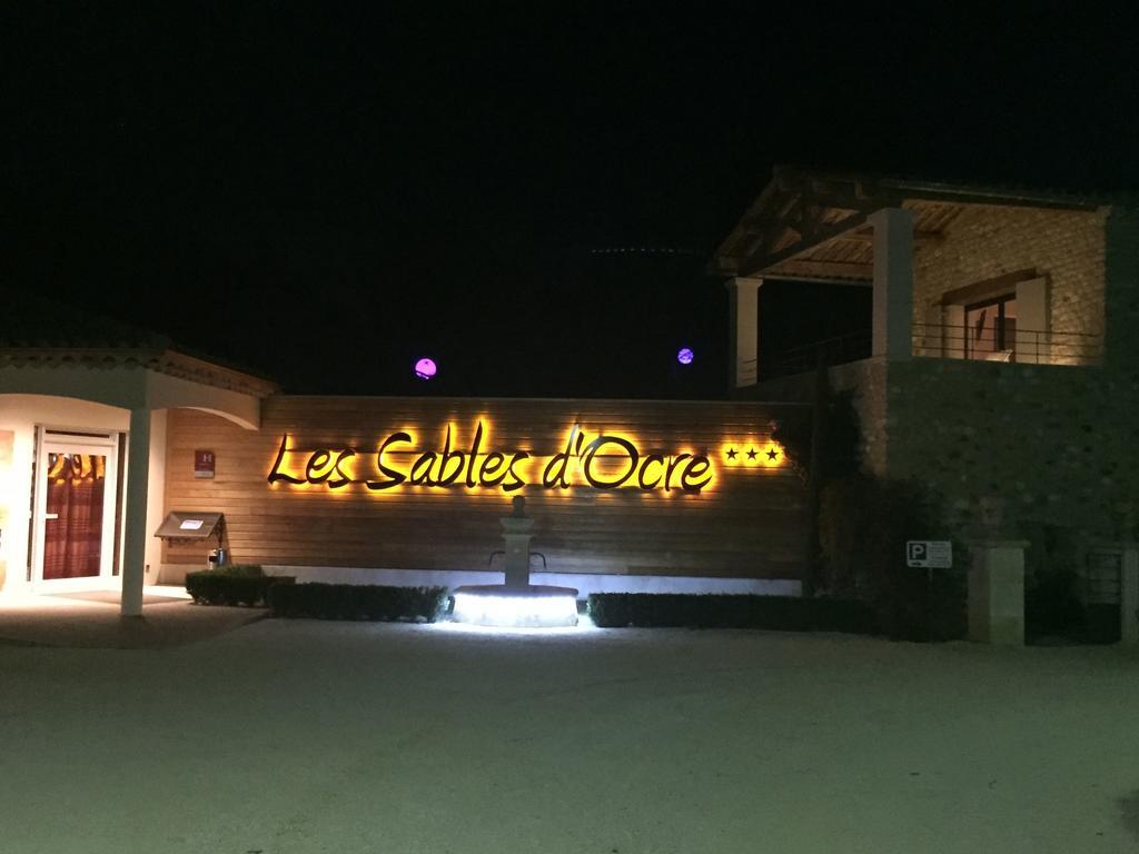 Les Sables D'Ocre & Spa Русийон Экстерьер фото